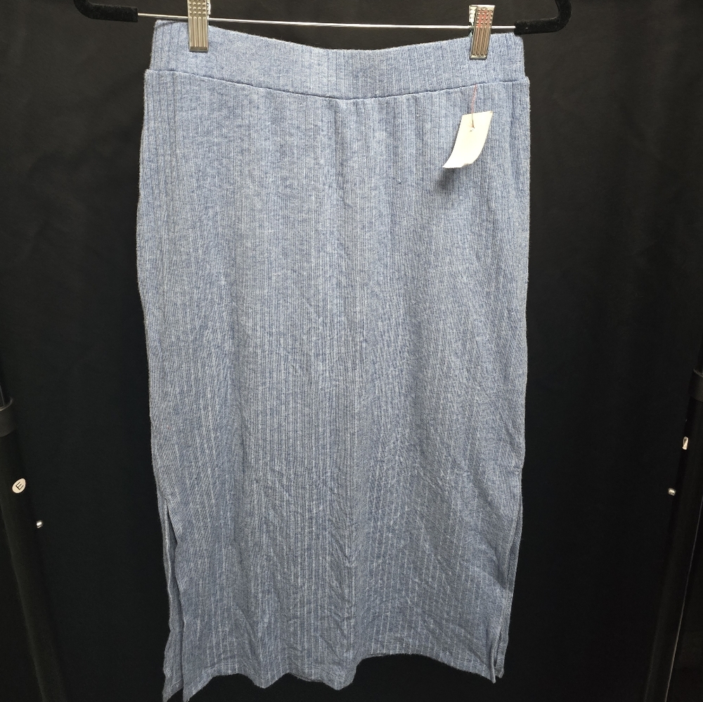 Blue High-Waisted Skirt